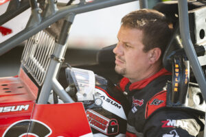 Terry Easum in cockpit