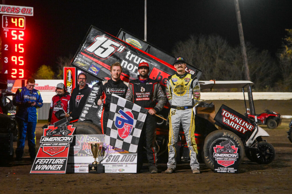 Creek County Saturday podium