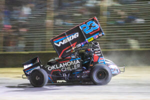 Seth Bergman racing at Big Sky