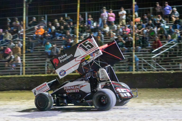 Sam Hafertepe Jr racing at Big Sky